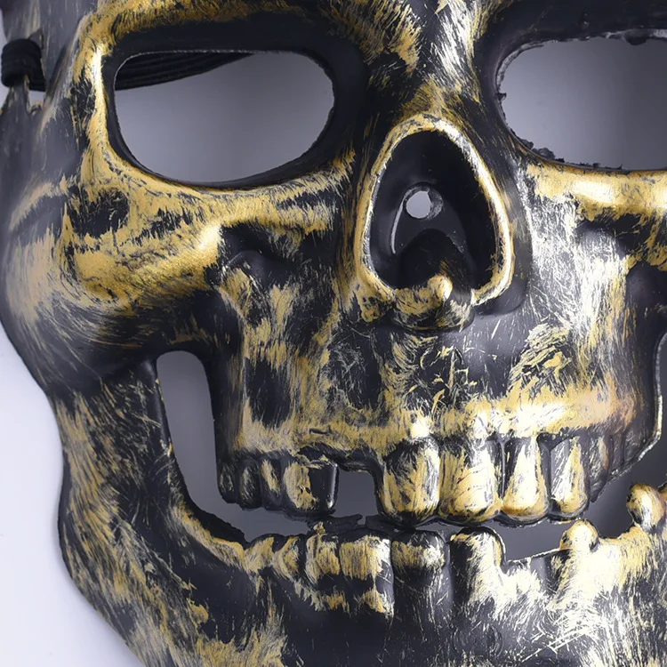 Horror Skull Face Mask Creepy Pirates Headgear for Carnival Masquerade Prop Halloween party  Decoration