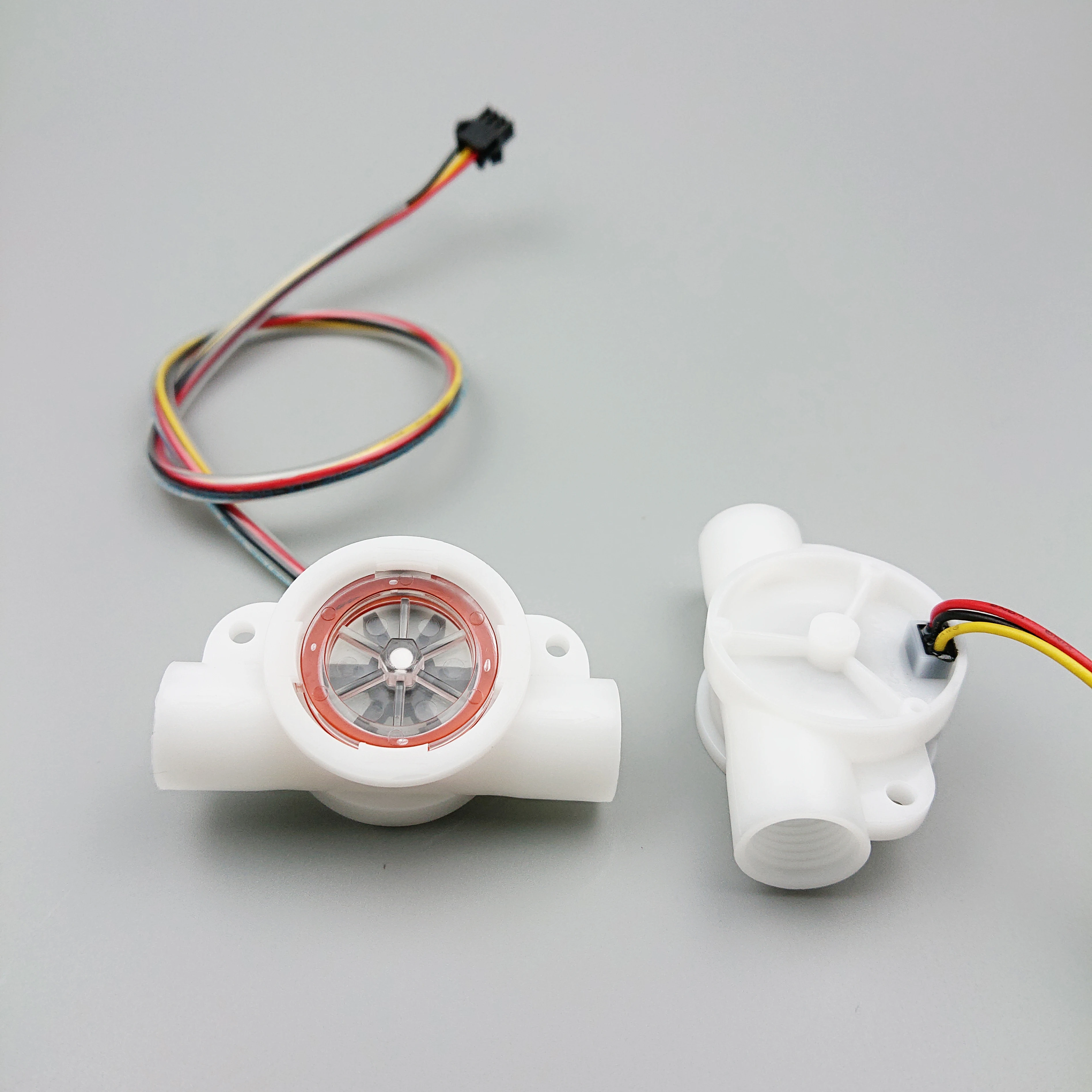 Visible Rotor Micro Water Flow Sensor Meter 0.3~5 Liters