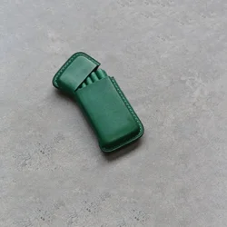 Leather Portable Ashtray Creative Personality Ashtray Handmade Cigarette Case