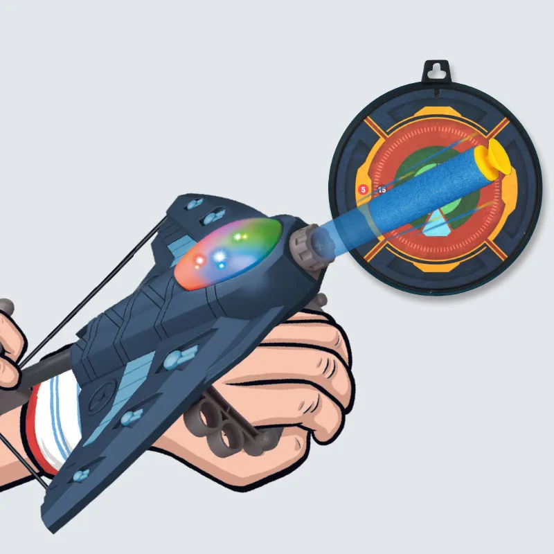 Airplane boy children outdoor interactive toy EVA light transmitter glider model