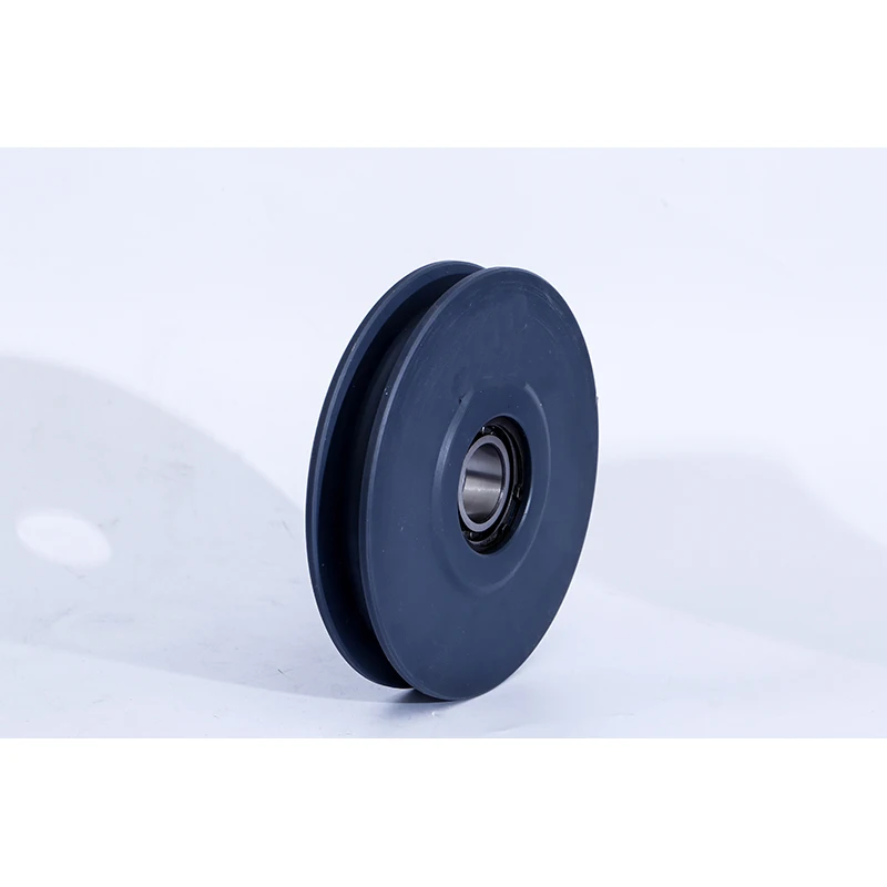 Tower crane nylon pulley high wear-resistant nylon pulley plastic nylon block