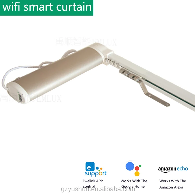 Tuya Smart Life WiFi Control Alexa Google Home Motorized somfy Curtains motor For Living