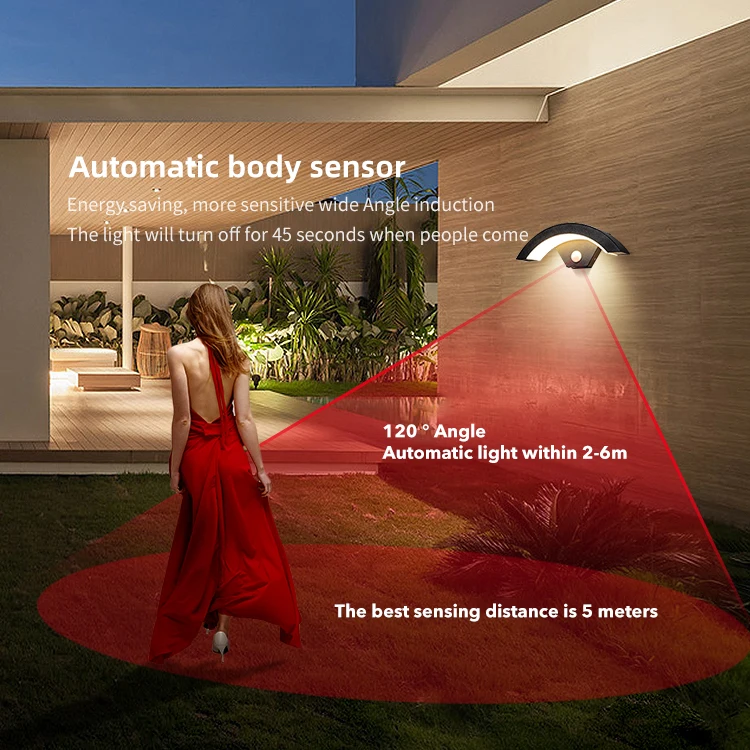 Wholesale Price Die Cast Aluminum Acrylic Waterproof Outdoor Ip65 Surface Mounted Led Wall Lamp