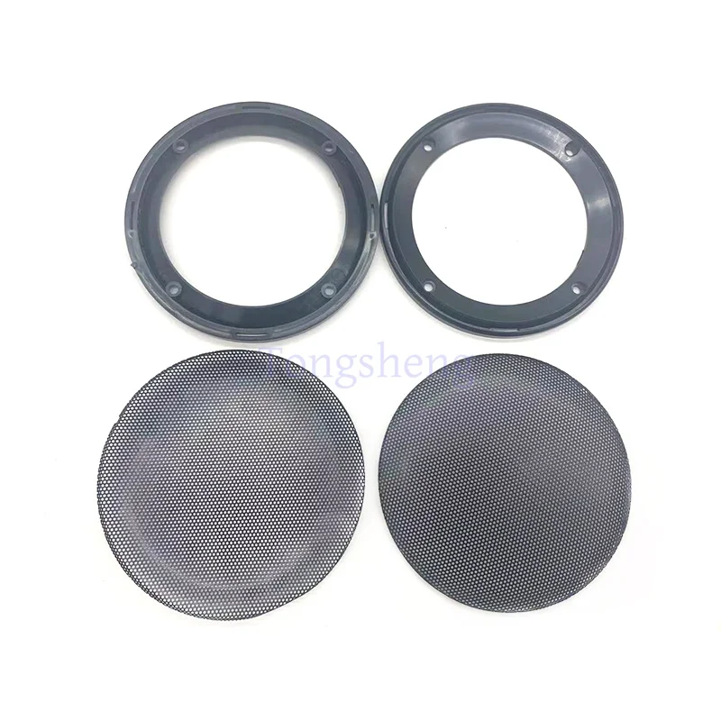 4 inch Black Tweeter Speaker/Subwoofer Speaker Grill Mesh Enclosure Net Bass Protective Cover DIY Speaker Accessories