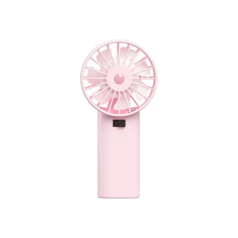 Logo customizable small fan usb charging Handheld Electric Desktop portable Rechargeable Fan
