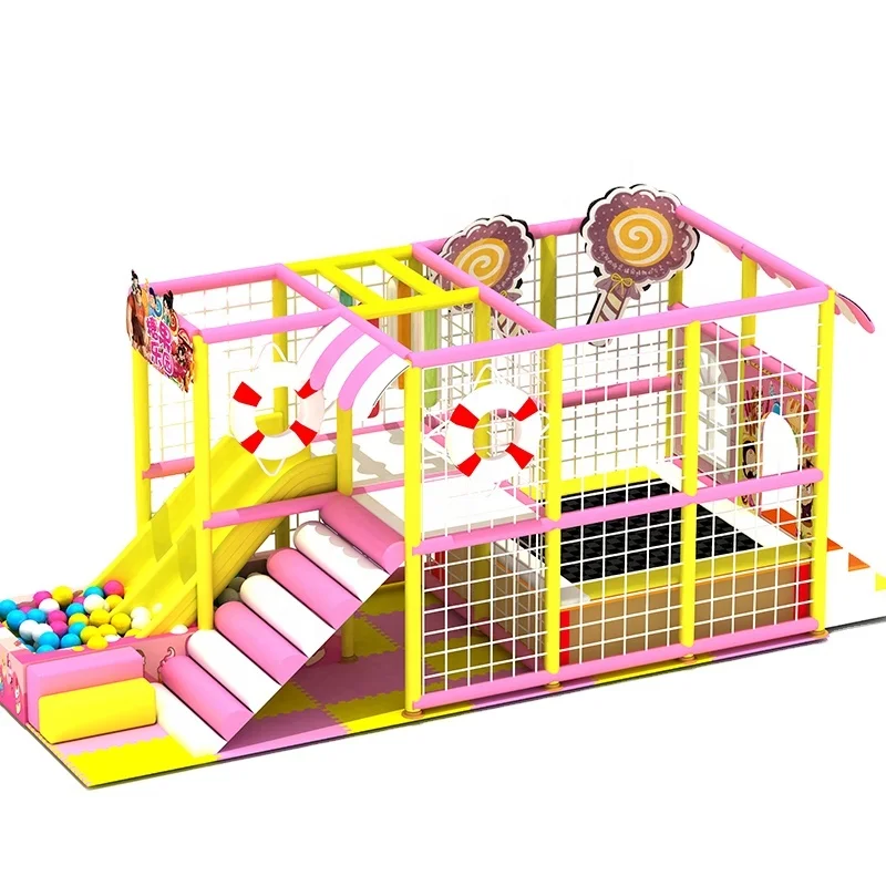 Forest Themed Soft Contained Indoor Playground for Children