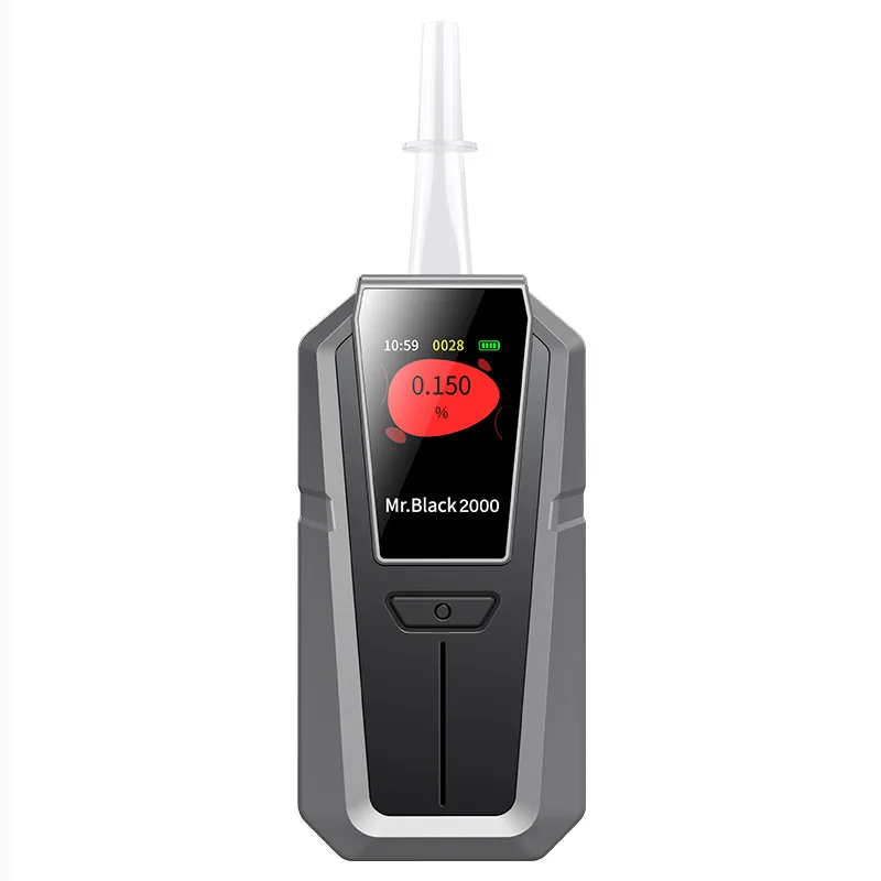 Alco keychain alcohole breath tester digital breathalyzer Alcohol tester can OEM/ODM white/red/yellow for personal use
