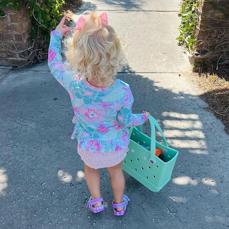 kids bogg bag baby small waterproof Custom Bogg Bag Waterproof durable Rubber EVA Foam Beach handbag Silicone Bag