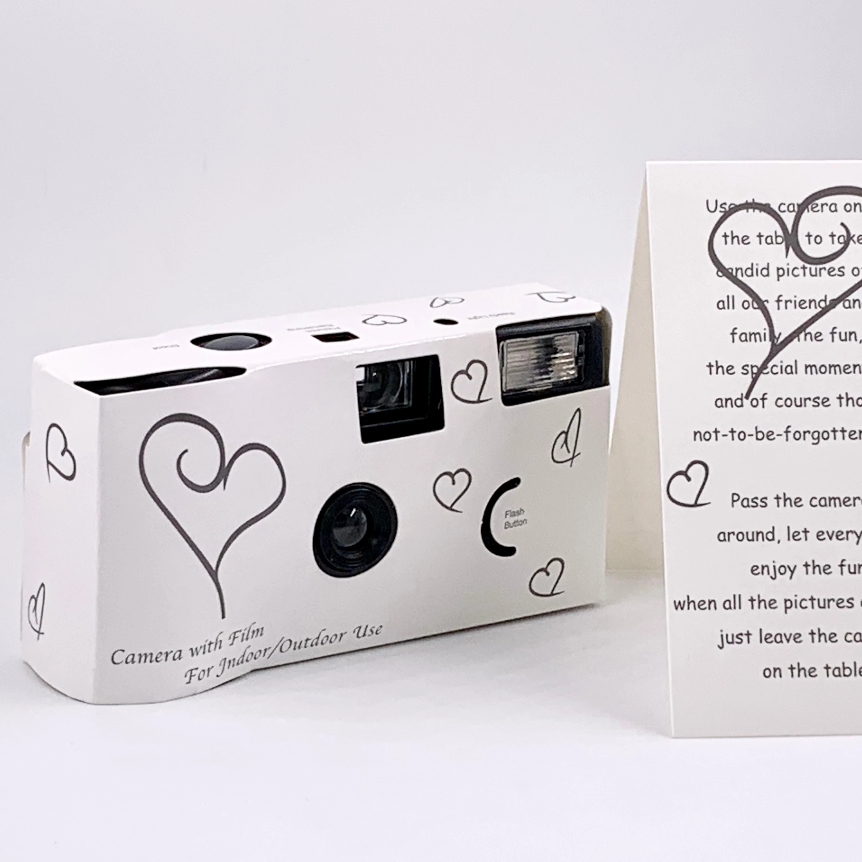 Cheap New one touch instant 35mm film disposable wedding camera with flash