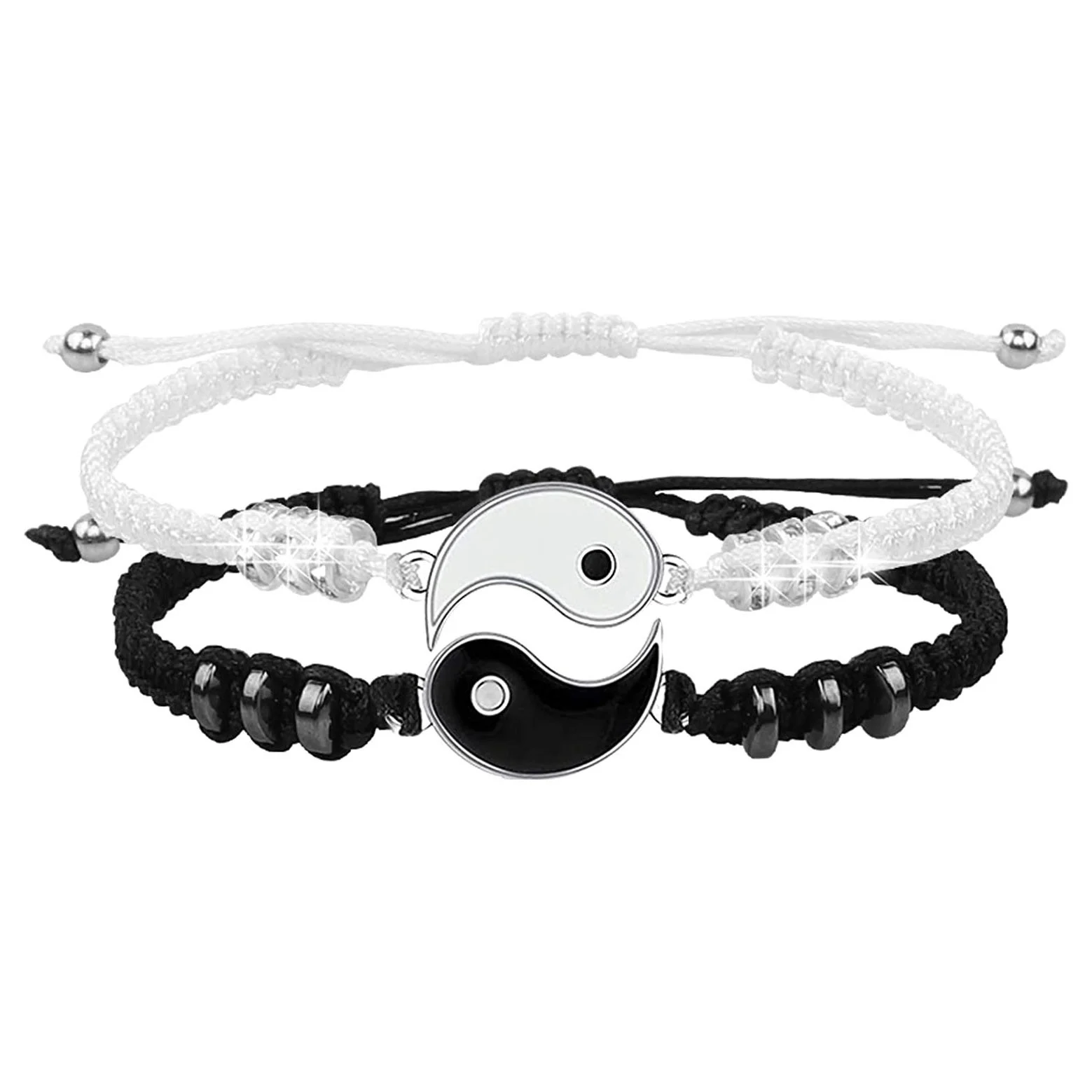 taichi best friend yin yang bracelet couple rope bracelets