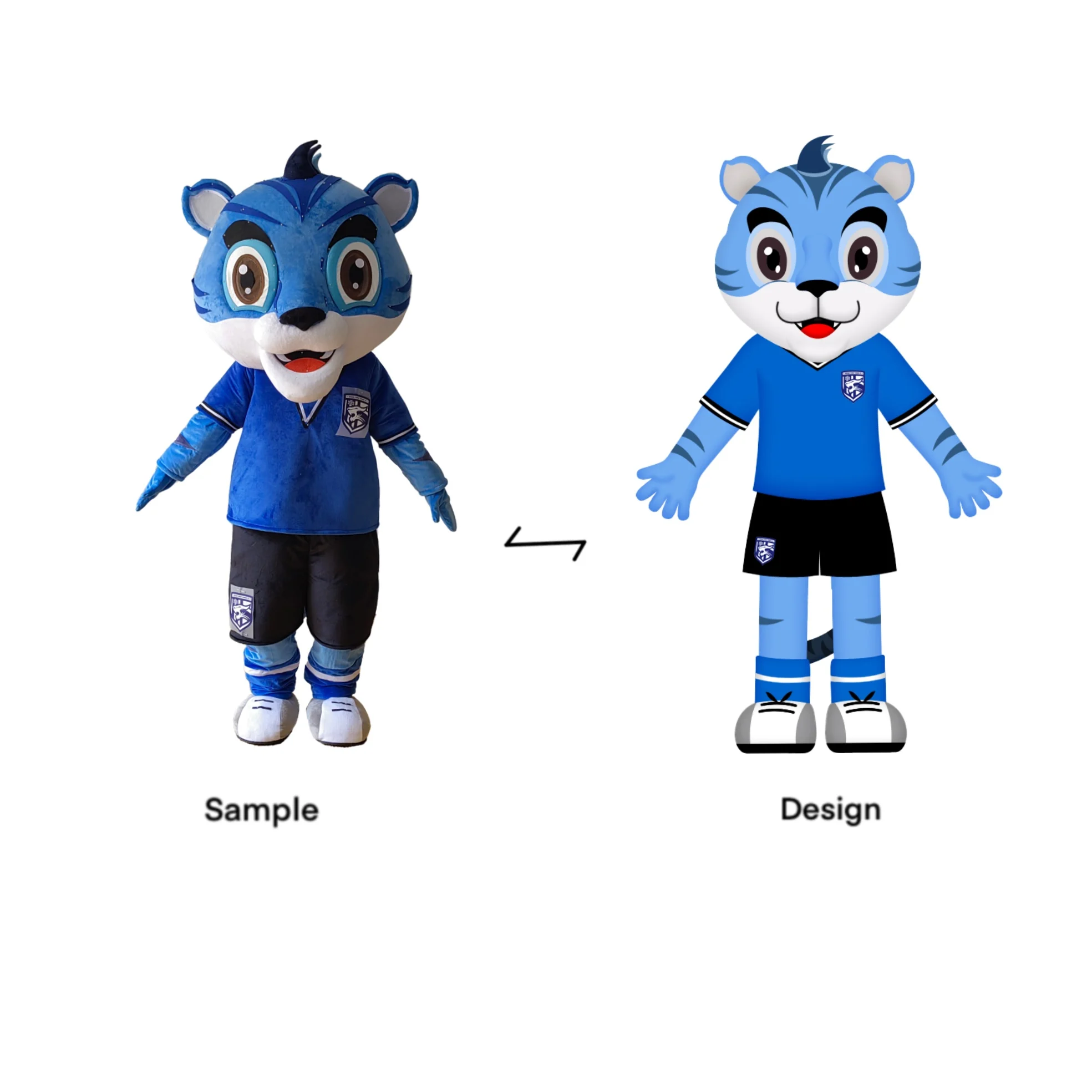 Advertising sports furry Tiger Mascot Costume Cartoon Character Custom Engrave plush Mascots Costumes For Party