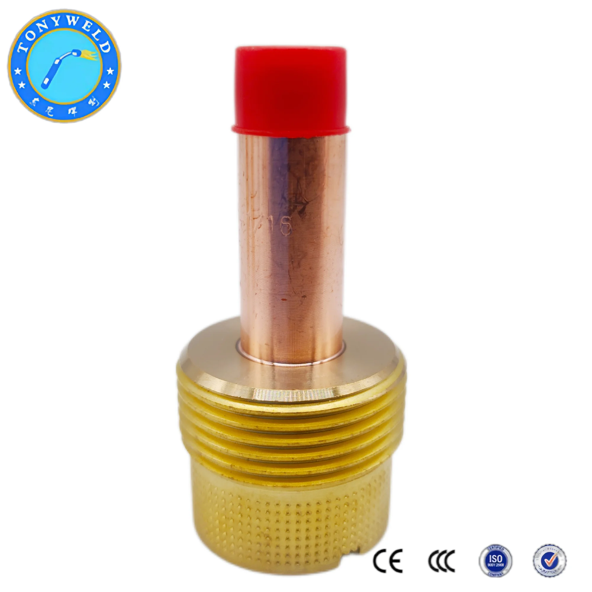 45V64 tig welding large gas lens 2.mm for wp17/18/26