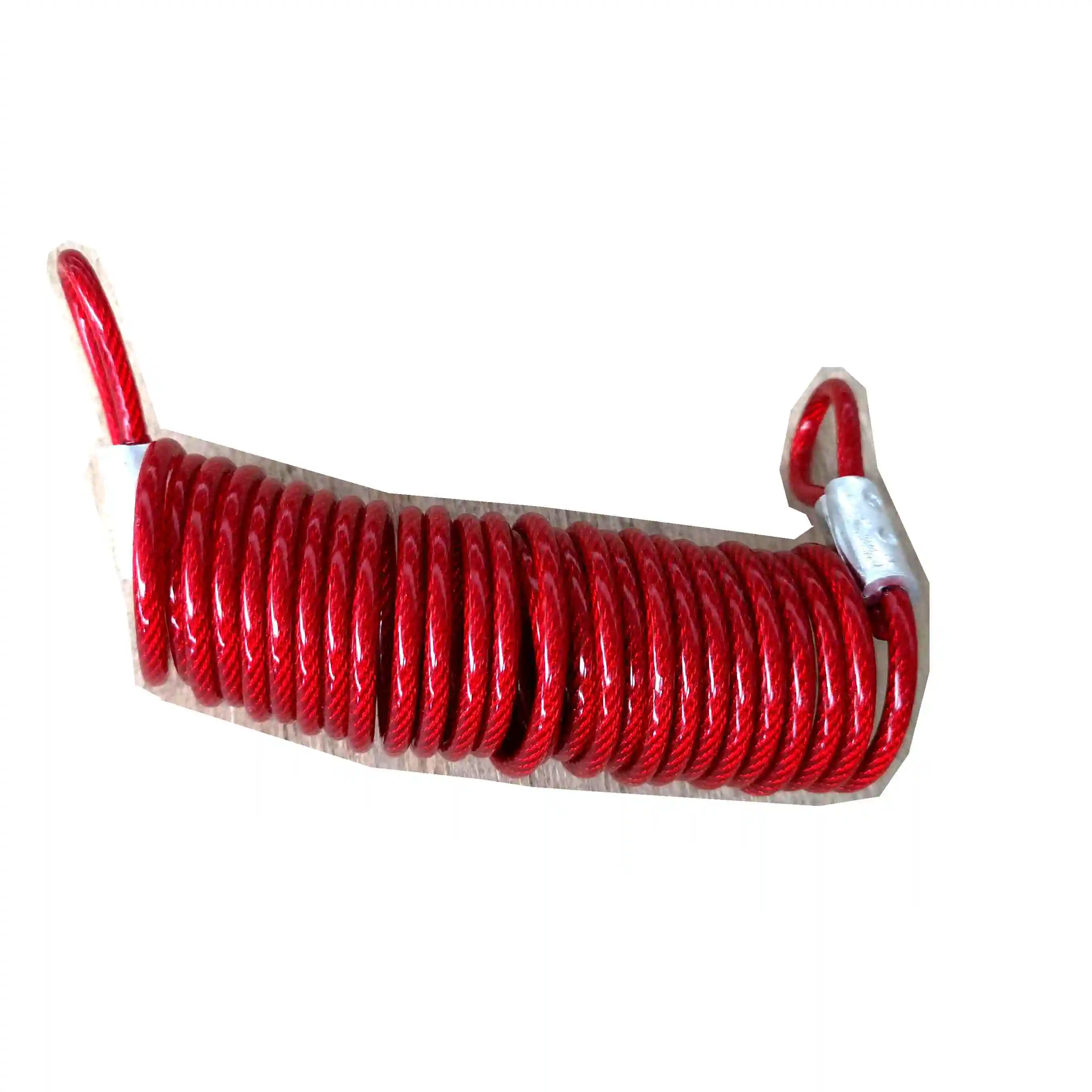 Retractable Red PVC WIre Rope for Dog Tie Out