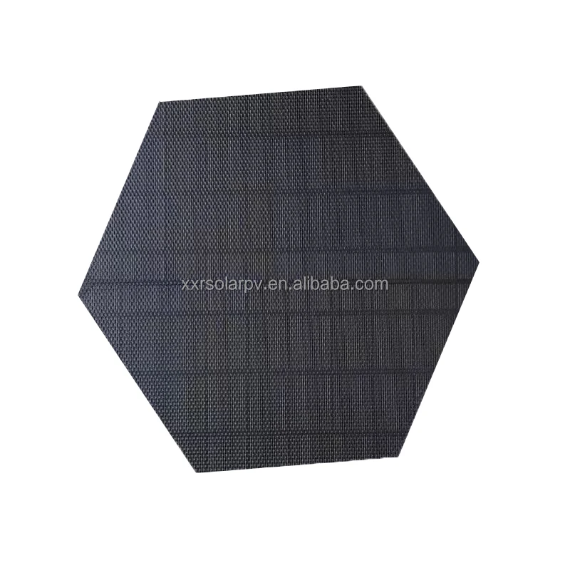 Custom special shapes mini portable pentagon hexagon heptagon polygon solar panel DIY for home house outdoors SMT solar module
