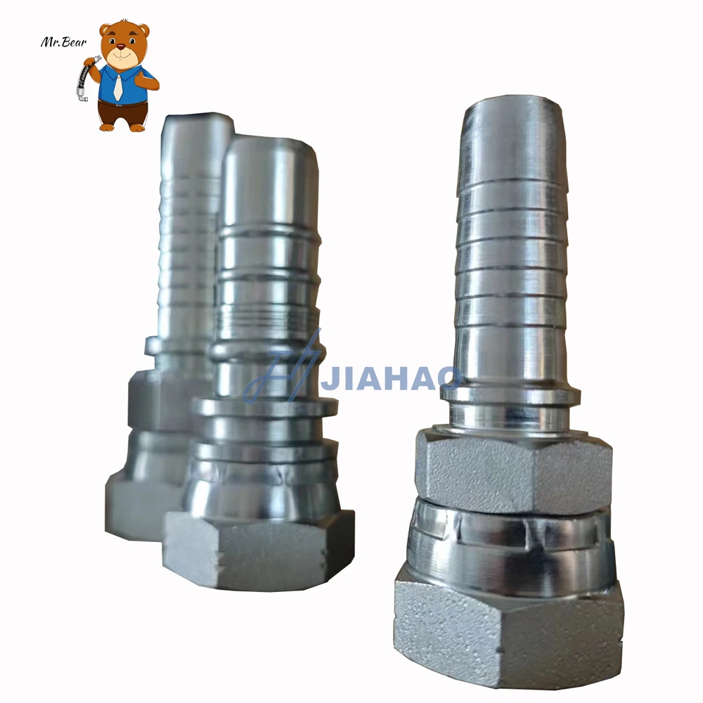 Npt/ Jic/ Sae/ Bsp/ Metric Hydraulic Hose Adapter High Pressure Rubber Hose Assembly Hydraulic Hose And Fitting