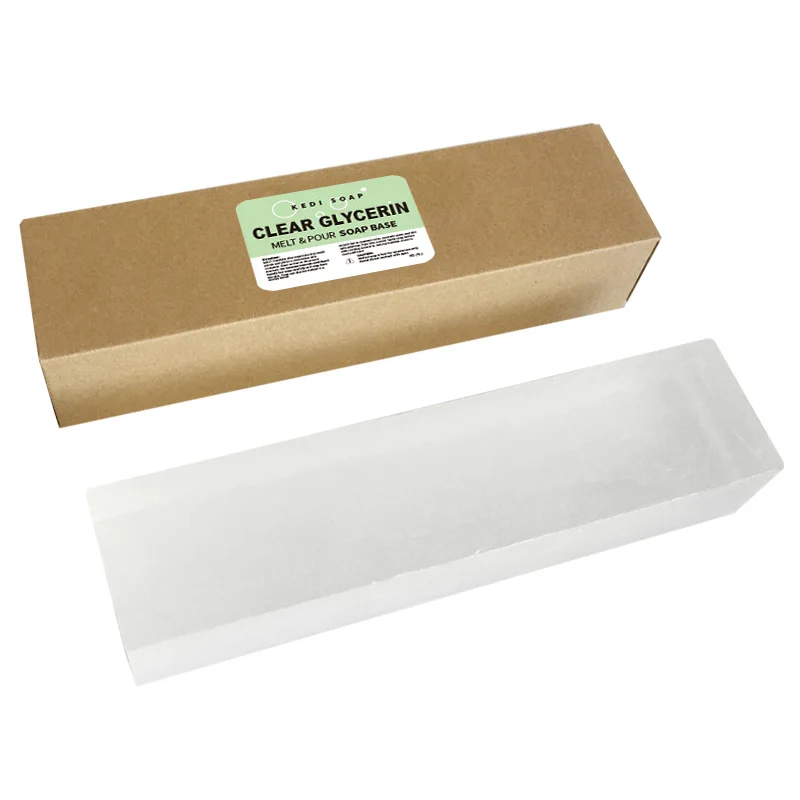 KD-78-1 1kg Crystal Clear Soap Base  Melt and Pour Soap Base ultra clear glycerin soap base