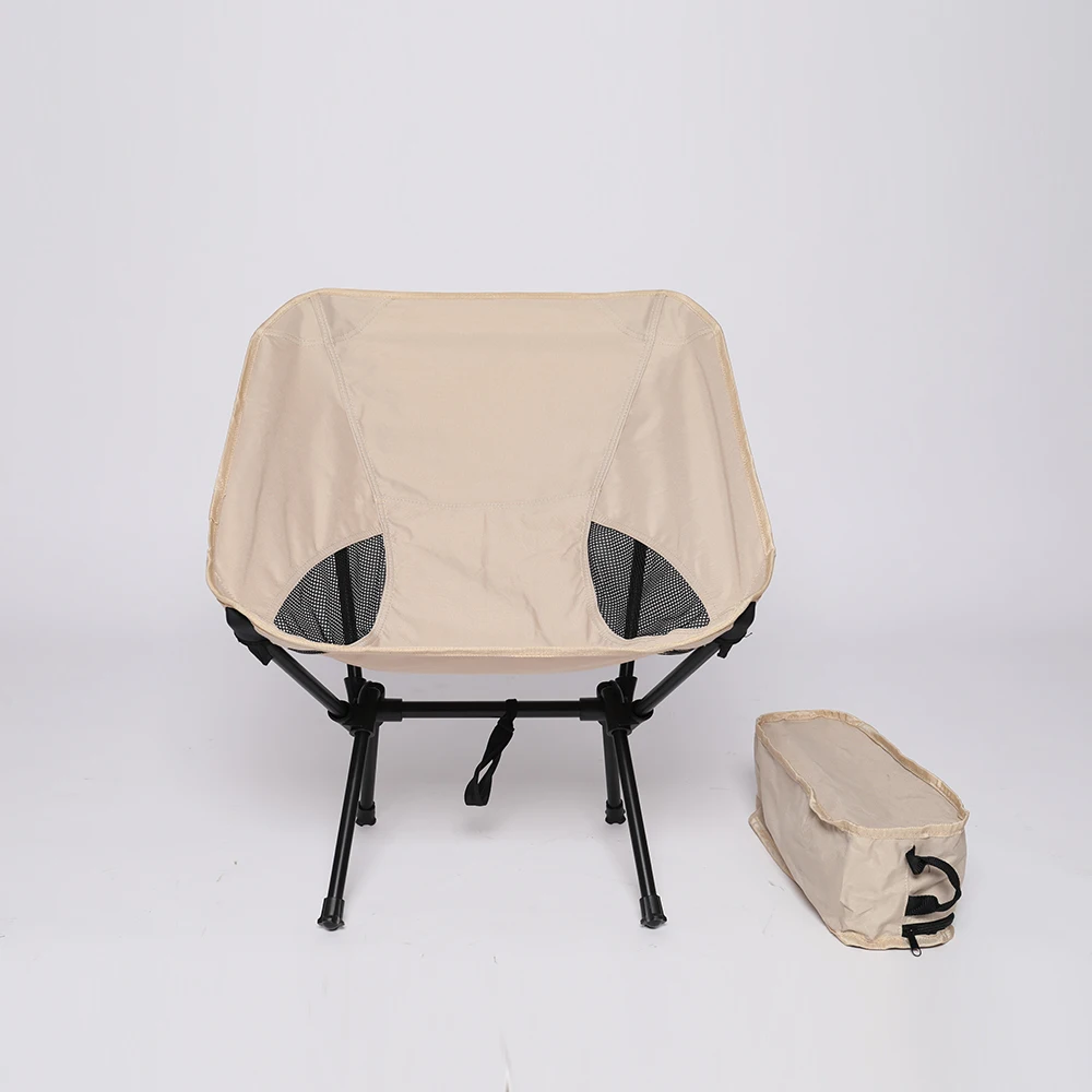 Lightweight Foldable Table and Chair Set Collapsible Garden Moon Chair Outdoor Camping Folding Moon Chair