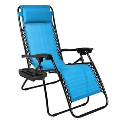 Outdoor Beach Swimming Pool Folding Lounge Chair Sunbed Customized Portable Folding Chairs Zero Gravity Chair