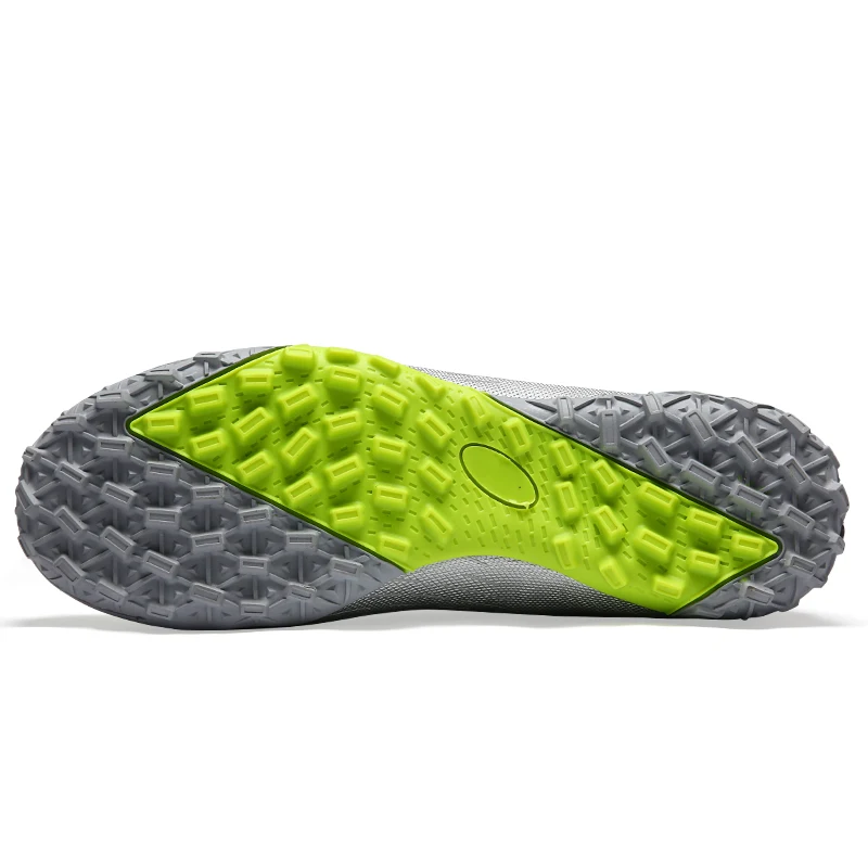 Factory OEM High Ankle Soccer Boots Sports Shoes for Men Football Boots Quality Cheap Outdoor PU Rubber Soccer Shoes Size 10 RTS