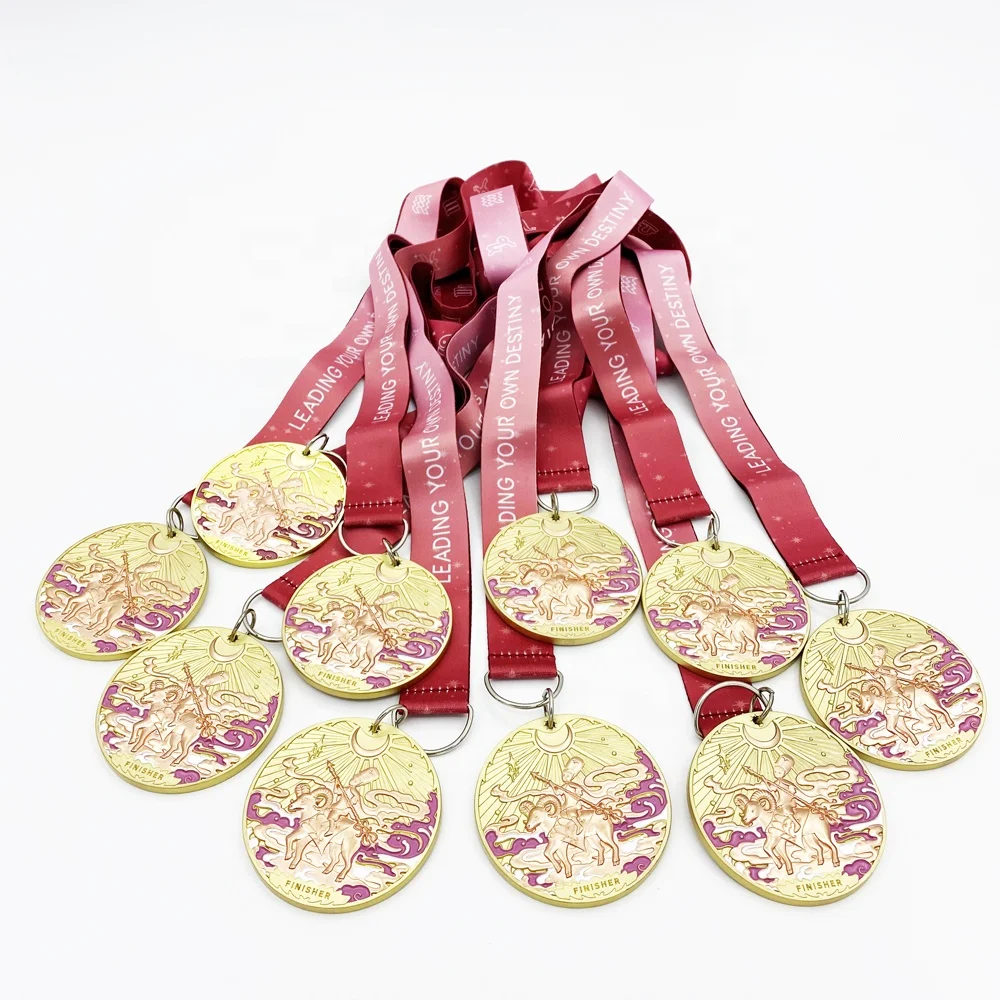 
High Quality Custom Made Metal Medal for Marathon Finishers 