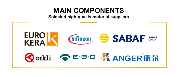 Built in Cooktop China Customized Manufacturer North America Stainless Steel 4 Burners Gas Cooker