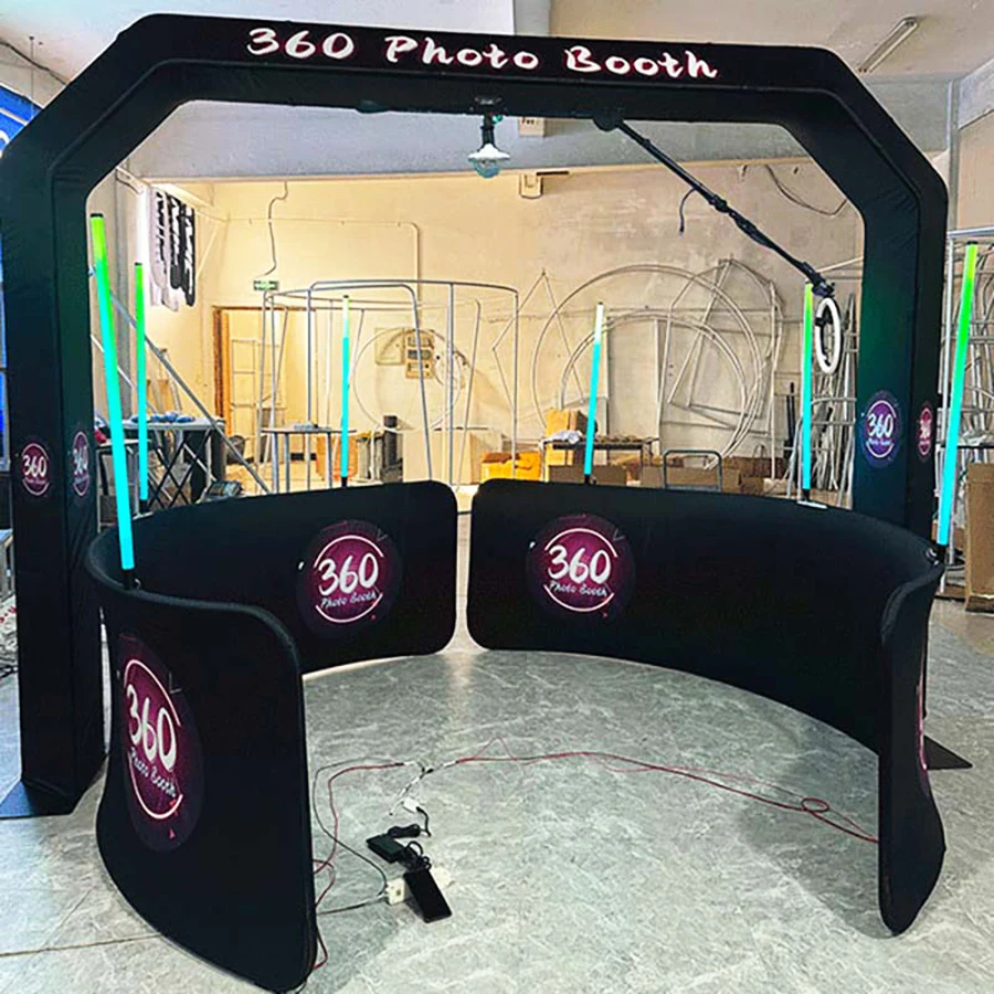 Overhead 360 Photo Booth Tent  Sky Top Spinner Best 360 Photo Booth