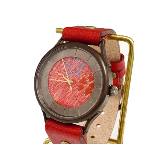 2021 Blue Black Watch With Leather Wrist Made Of Abalone Shell