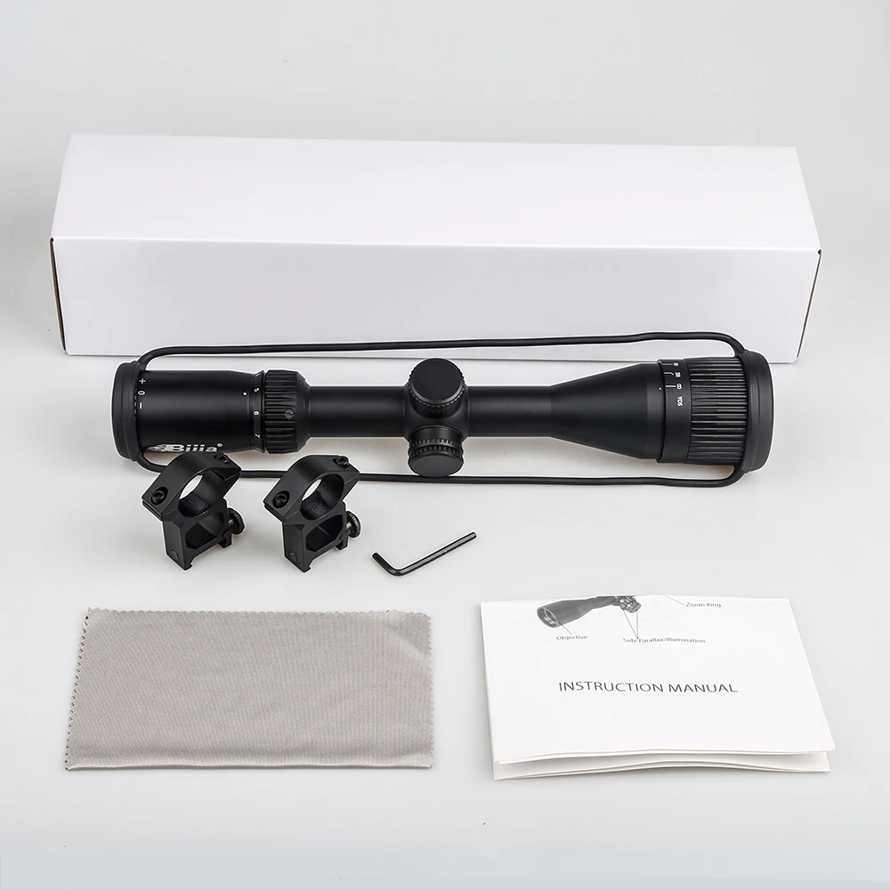 Ударопрочный водонепроницаемый оптический прицел BIJIA 3-9X40 Mil Dot Scope 30