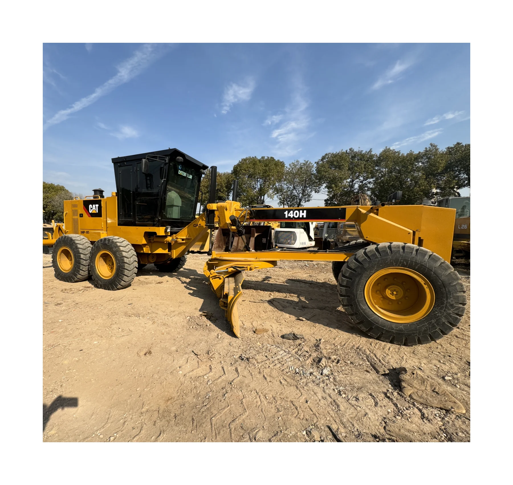 Hot Sale Good Condition Second Hand CAT 140H Motor Grader Used Caterpillar 140H 140K Construction Machinery In Stock