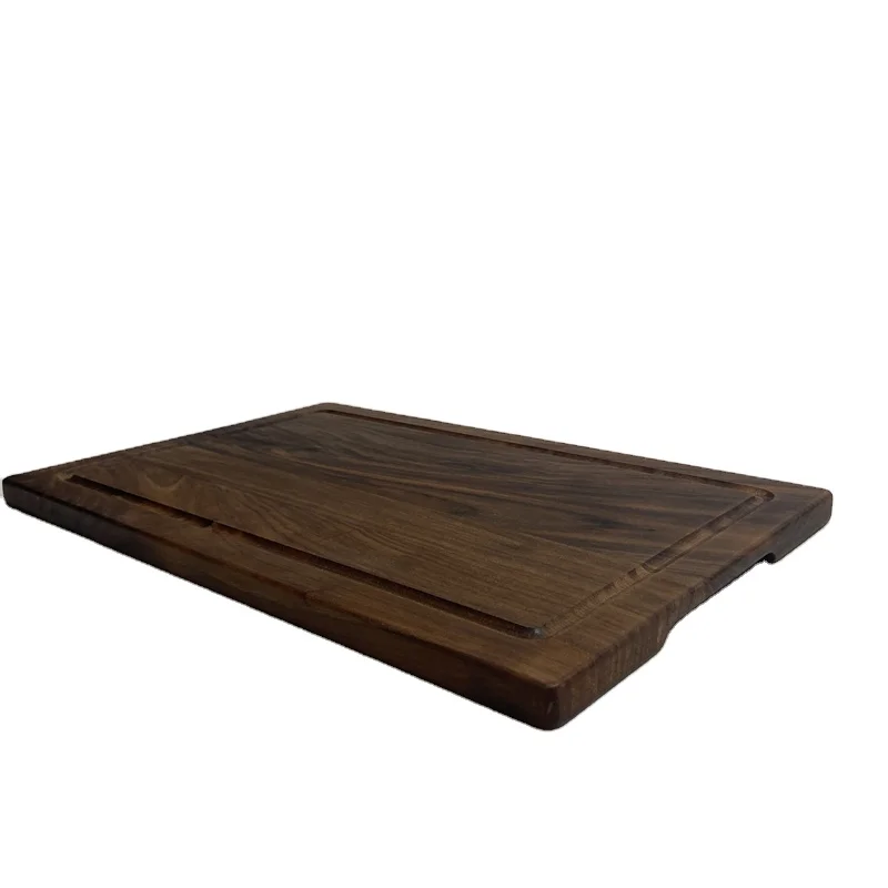 Diyue DIYC201147 Factory Custom Eco Walnut Cutting Board Wooden Charcuterie Serving Boards Flat Plate Cutting Boards Bulk Wooden