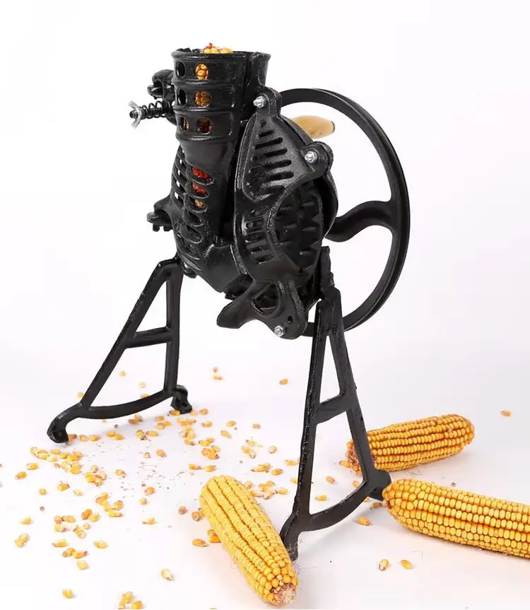Mini mobile corn maize sheller corn sheller thresher machine