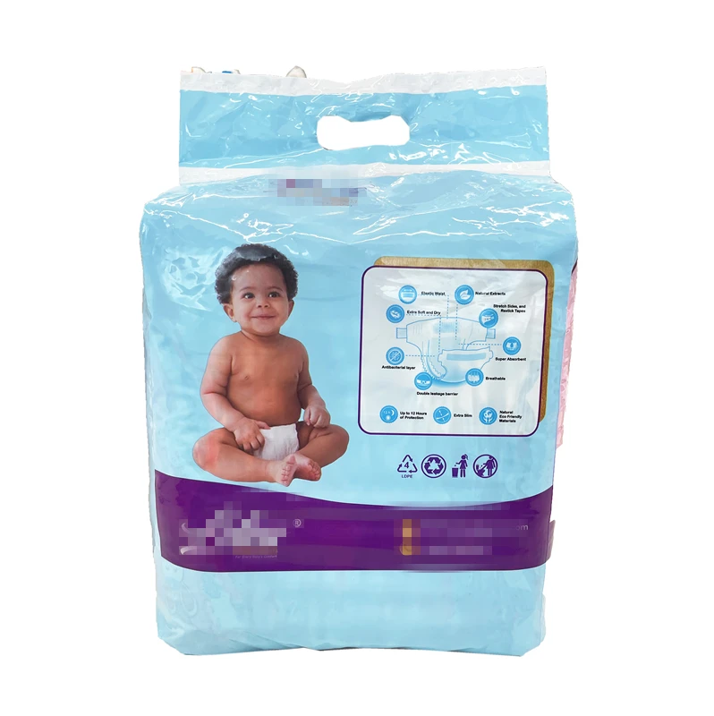 High grade disposable diapers/nappies soft ultra dry super breathable private label super absorbing performance diaper baby