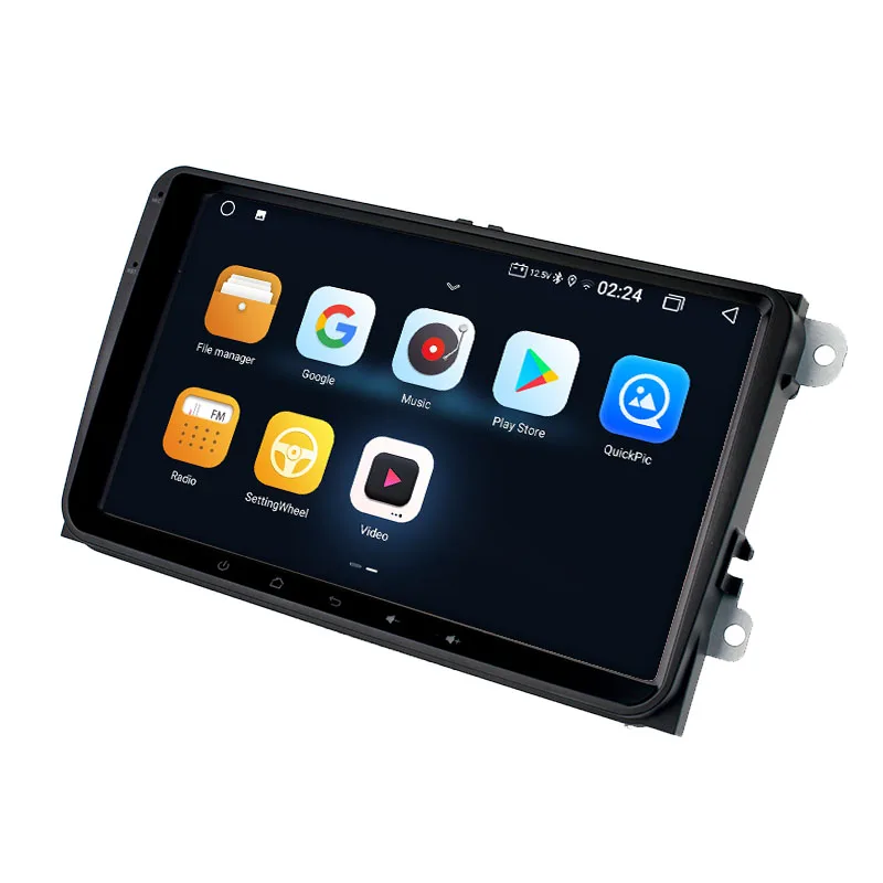 2+16gb 10 Inch Car Android Touch Screen Gps Stereo Radio Navigation System Auto Electronic For Volkswagen POLO 2008 - 2020
