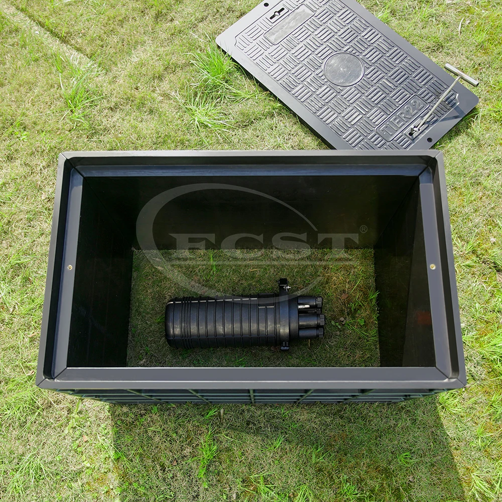 SMC Telecom люк композитная камера и подземный оптоволоконный кабель