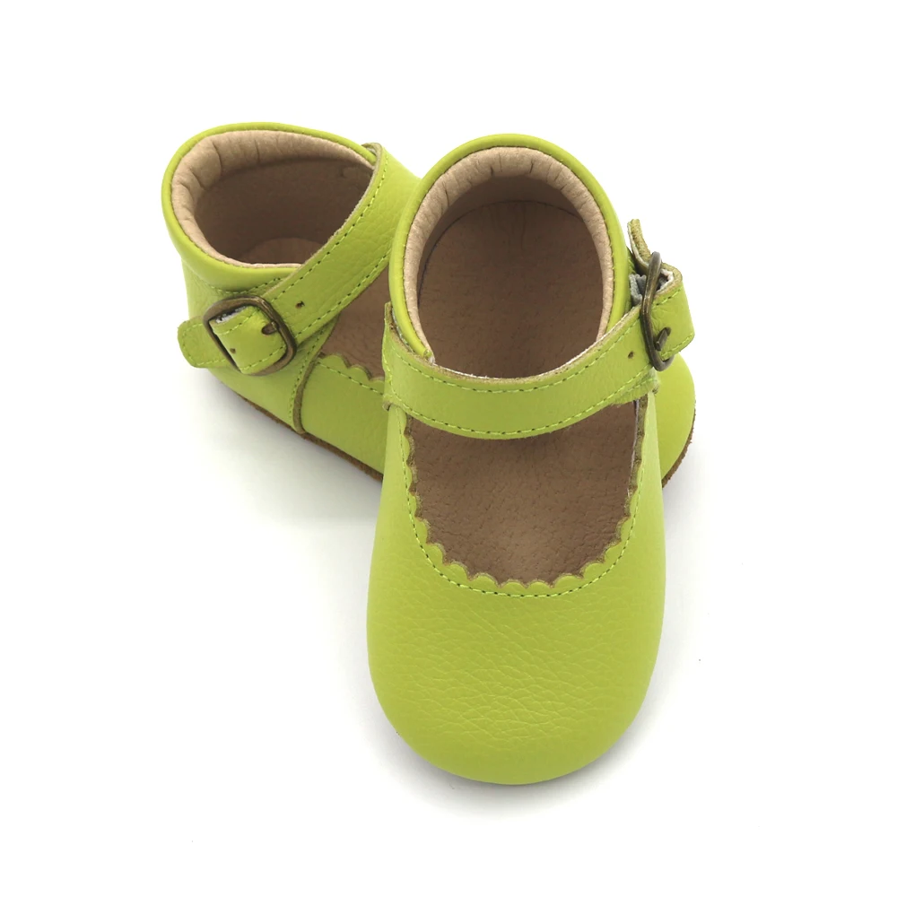  New Design Baby Dress Shoes Big Textured Leather