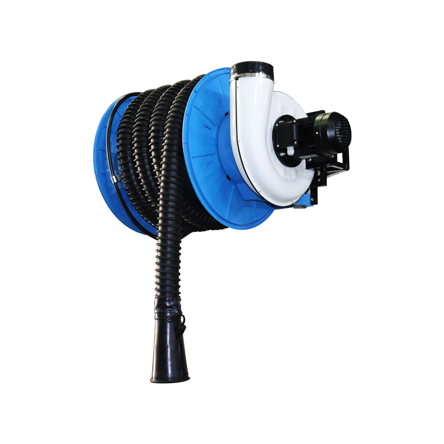 Vehicle Equipment Remote Control Switch Rewind Hose Reel for Capture Exhaust Smoke