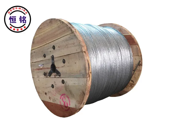 ASTM A475 steel cable stayed galvanized steel strand