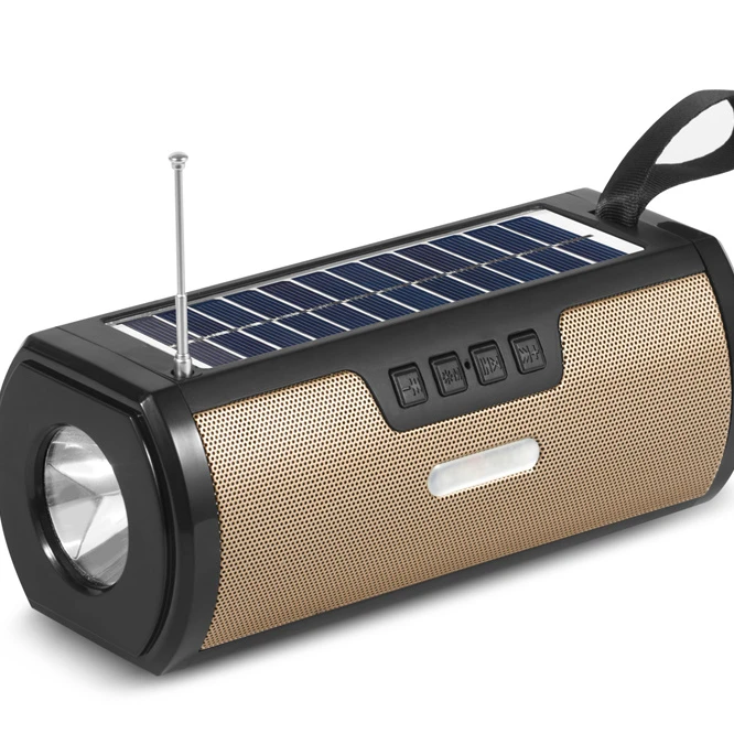 Многофункциональный портативный BT динамик со светодиодной подсветкой факел/Discolight