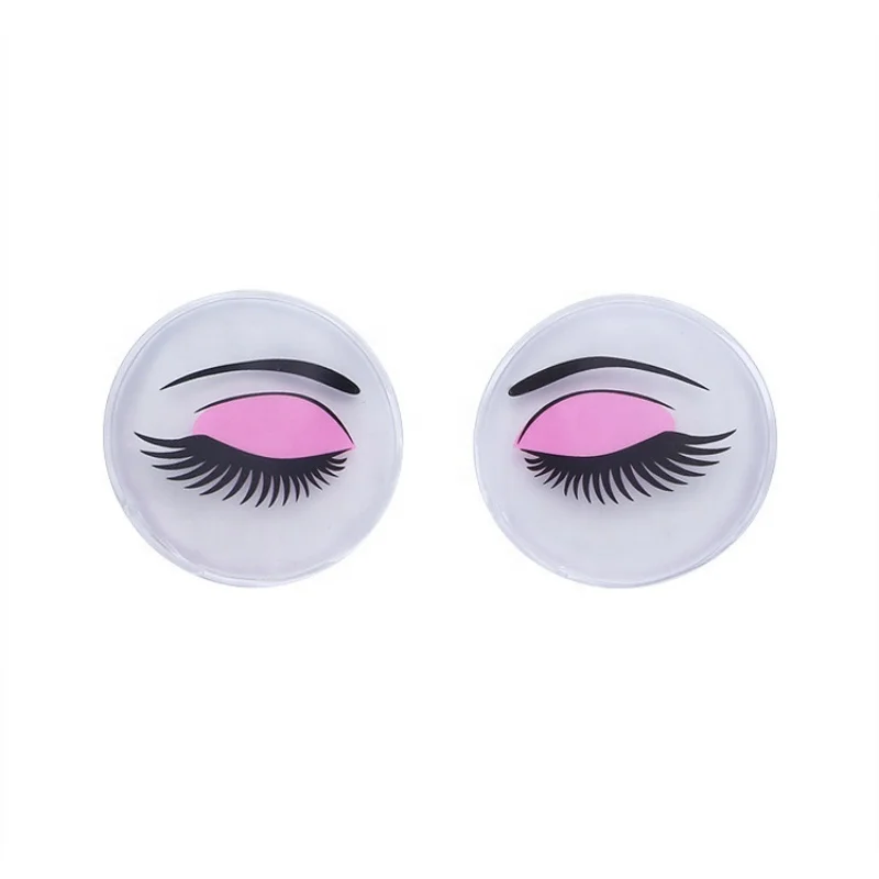 Охлаждающая гелевая накладка с логотипом на заказ оптовая продажа ПВХ Накладка для глаз фруктовый ледяной красоты горячая холодная глазная терапия упаковка льда маска