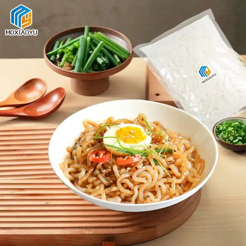 Moxiaoyu Customized Low Fat Lose Weight Shirataki Pasta Healthy Food Instant Meal Replacement Konjac Udon Noodles