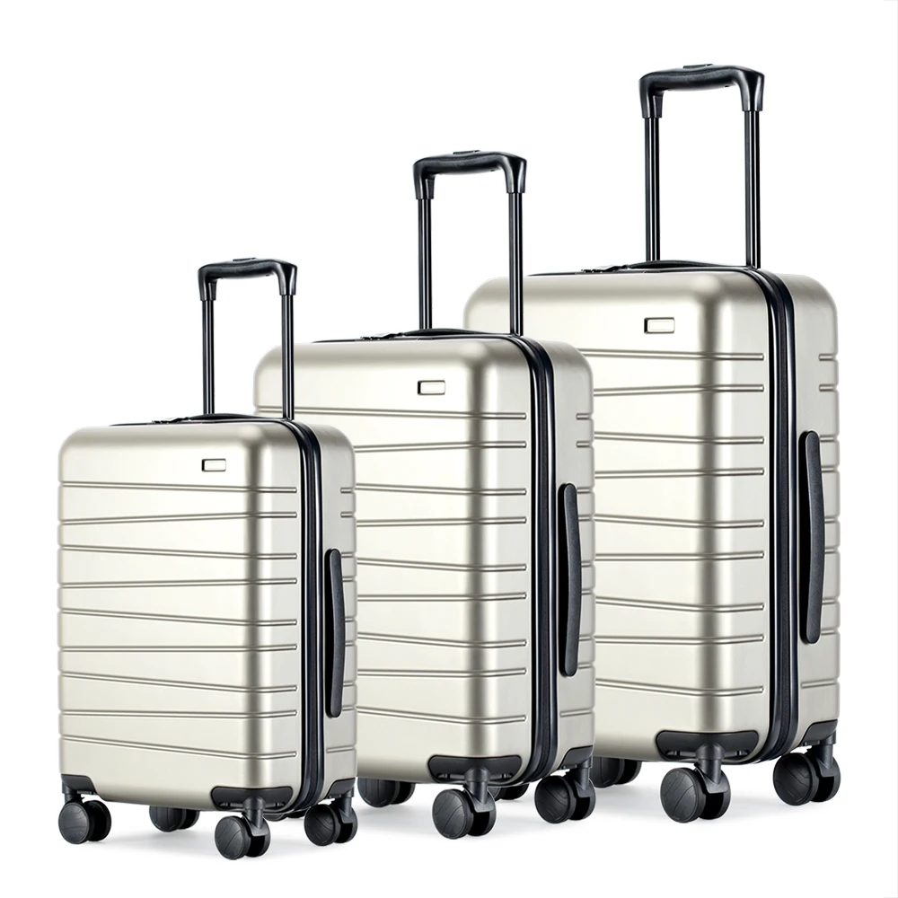 20 24 28 inch 3 pieces ready mold travel suitcase business trip luggage set Travel