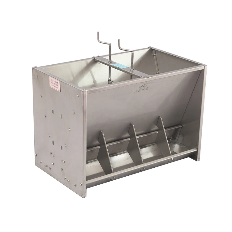 Direct Sales Cheap Pig Farming Equipment Piglet Automatic Piglet Feeder Stainless Steel Double Sided Provided 10 Sets 2 Years 20