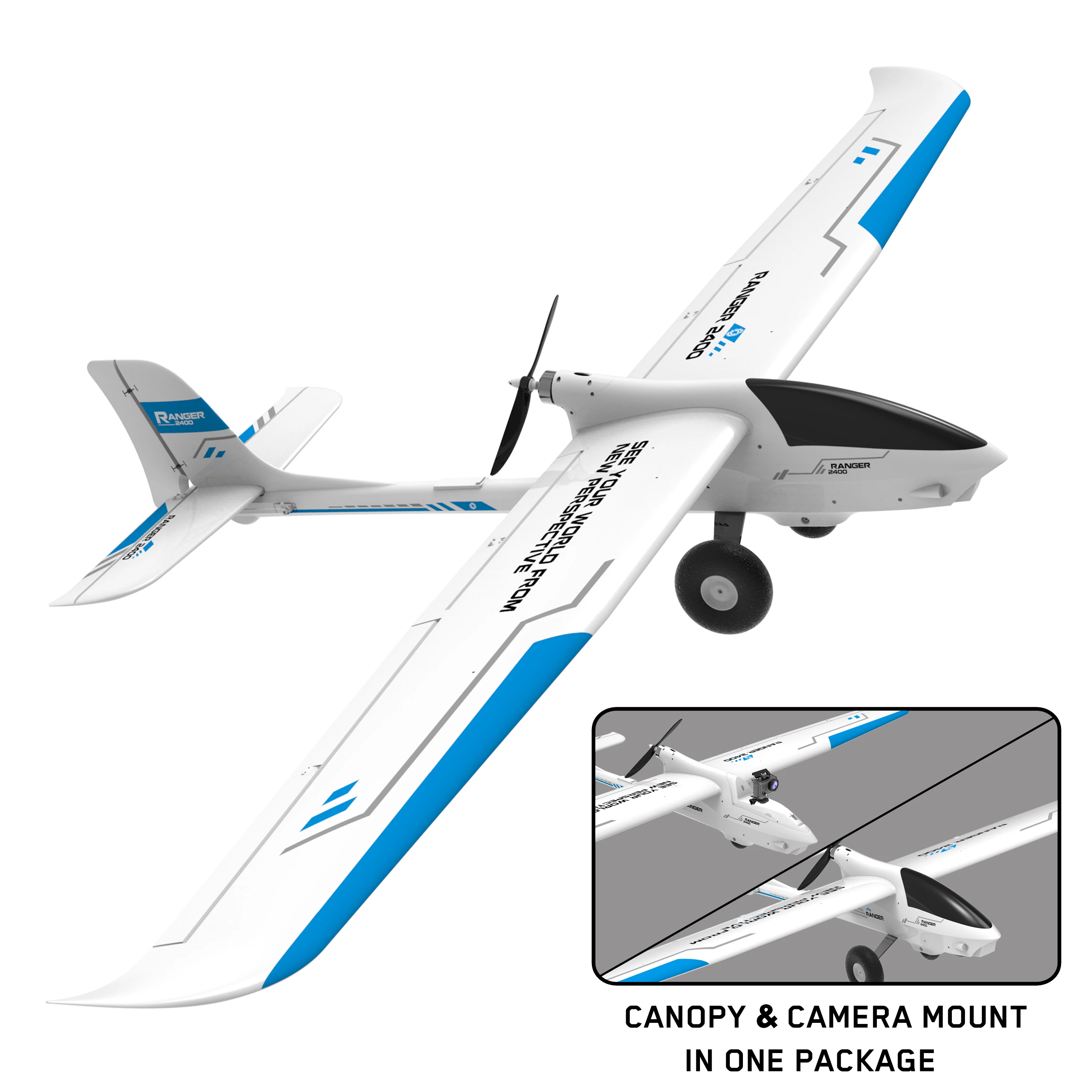 2400MM Wingspan Brushless Remote Control Aircraft RC Plane Toy for Kids Children Gift