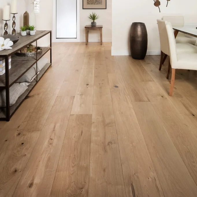 2018 Popular French Oak Brush Engineered Solid Hardwood Wooden Flooring