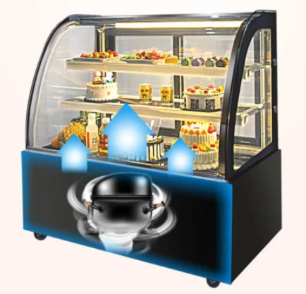 Cake Pastry Showcase Commercial Refrigeration Equipment Bakery Displays Fridge