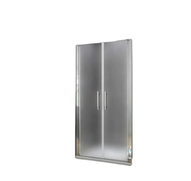Hot selling shower box for Niche bi-swing doors,shower doors tempered Glass 6mm tempered  Matte/Satin, sided shower