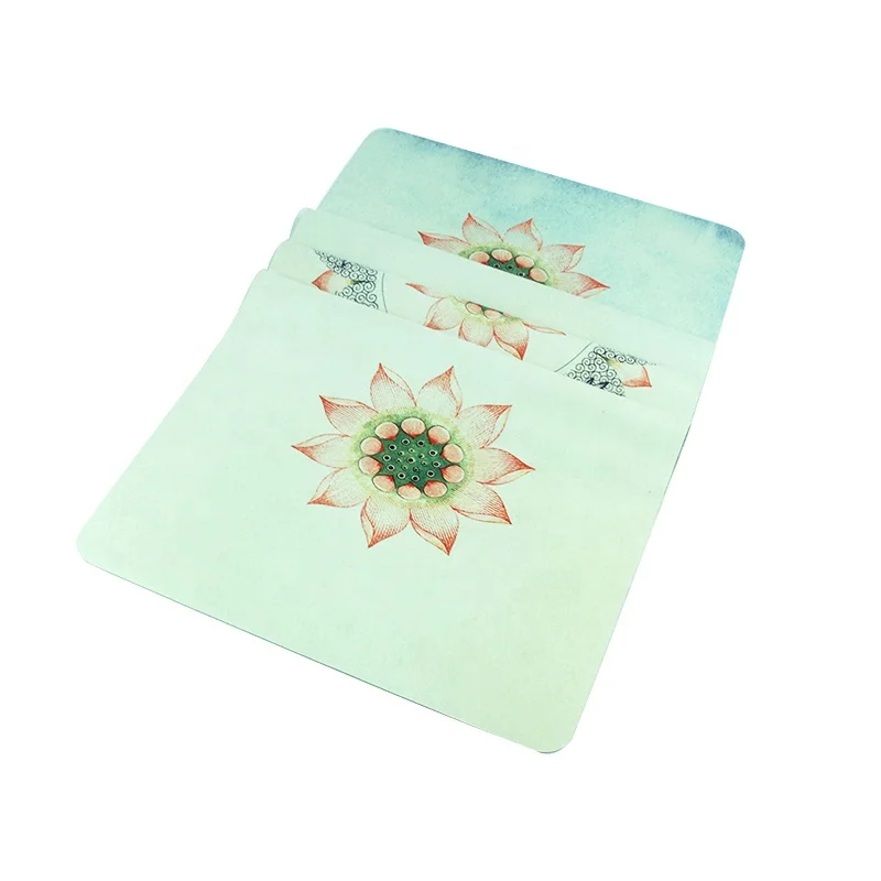 
Eco friendly natural non slip kids exercise mat mini yoga mat 