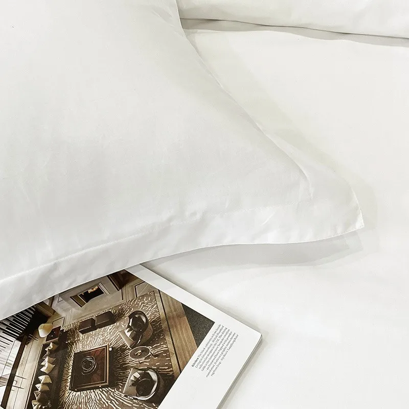 wholesale white deluxe four seasons cotton hotel quality bed linen queen king sheets for sale