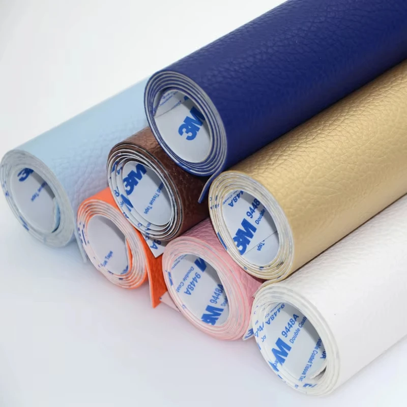 OFRX Multicolor Leather Repair Tape Self Adhesive Vinyl Sticker for Furniture Car Seats Bags Jackets
