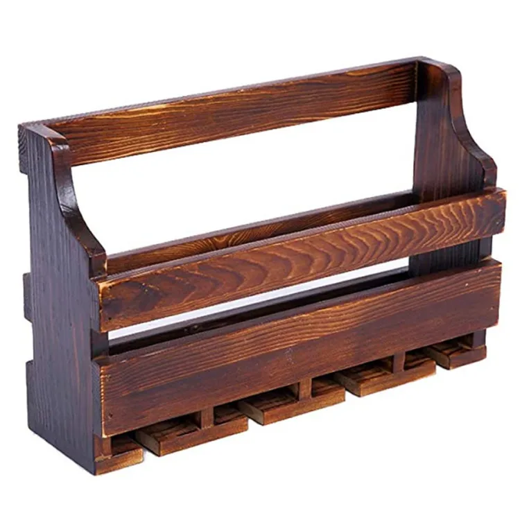 Домашний винный шкаф креативный Европейский современный крепкий твердый Волшебный настенный винный шкаф из массива дерева